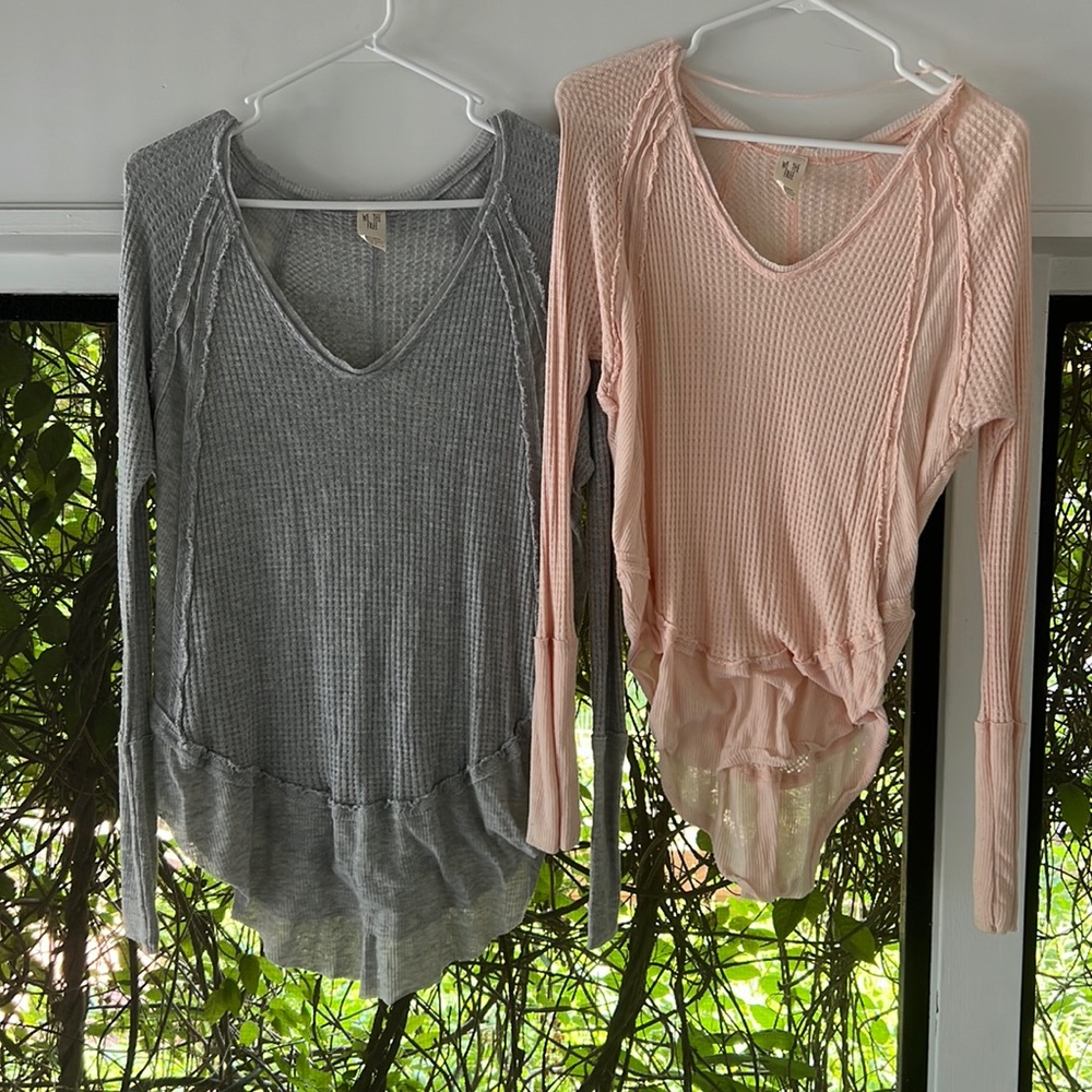 Free people thermal long sleeves